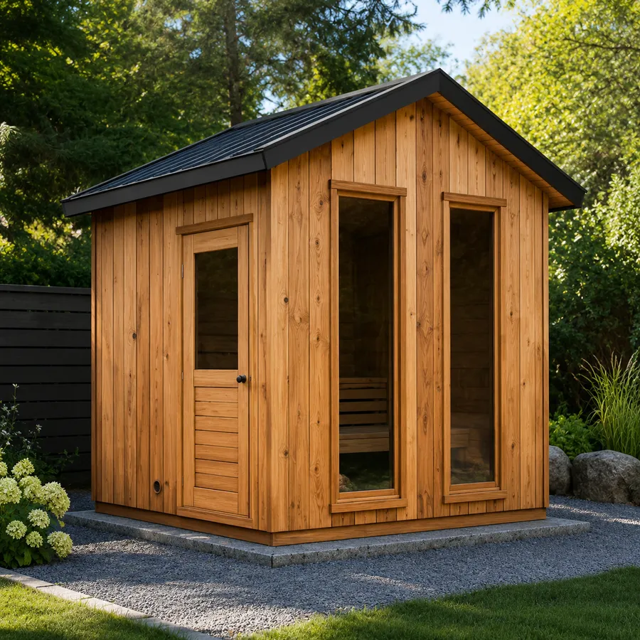 Cedar Built Cabin Sauna